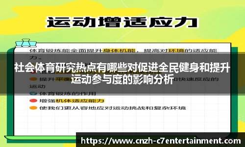 社会体育研究热点有哪些对促进全民健身和提升运动参与度的影响分析